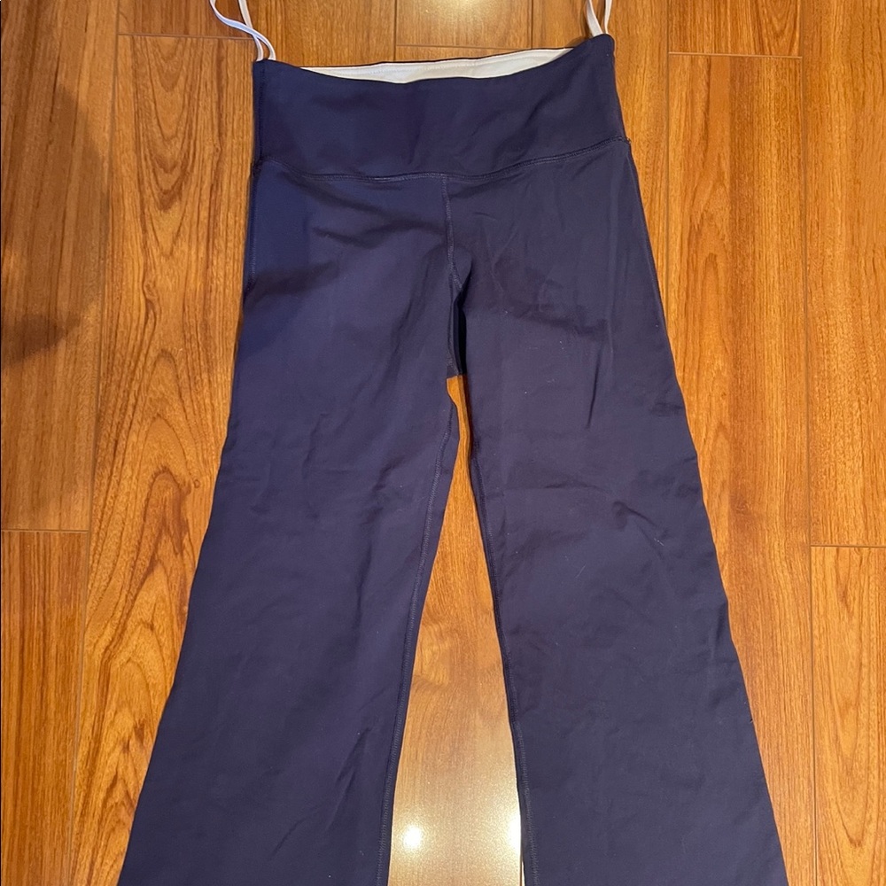 Lululemon Blue Wide Leg Sweatpants Size 6
